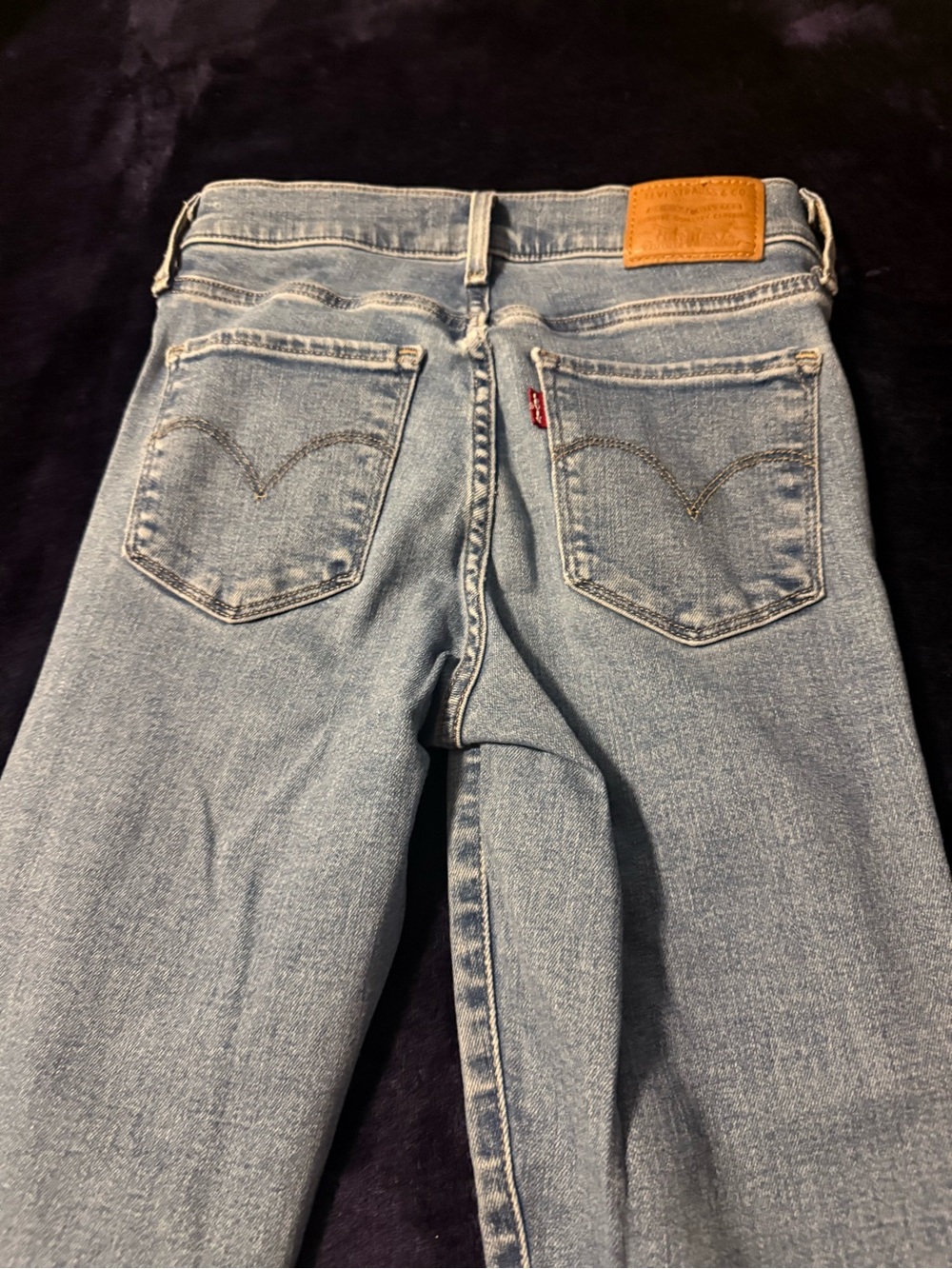 Levi's Women's Light Wash Straight Leg Jeans